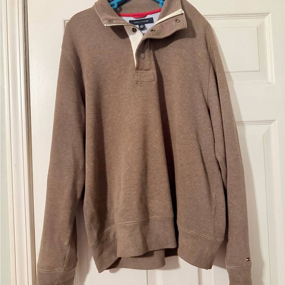 Tommy Hilfiger Pullover Brown Sweater- Medium